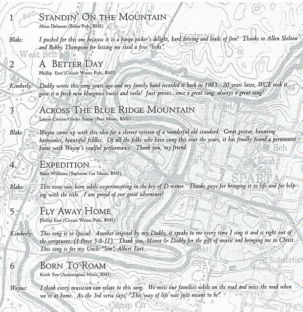 Williams & Clark Expedition : Born To Roam (Album)