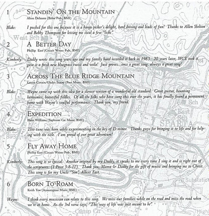 Williams & Clark Expedition : Born To Roam (Album)