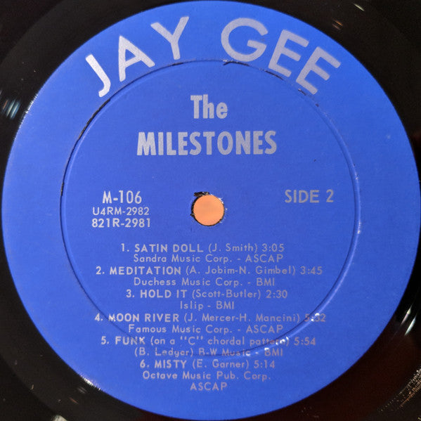 Milestones (7), The : The Milestones (LP,Album,Mono)