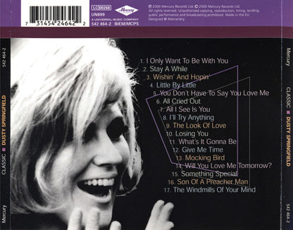 Dusty Springfield : Classic Dusty Springfield (Compilation,Remastered)