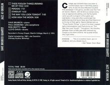 Dave Brubeck Quartet, The : Jazz At Oberlin (Album,Reissue,Remastered)