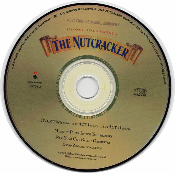 George Balanchine, Pyotr Ilyich Tchaikovsky, New York City Ballet Orchestra, David Zinman : George Balanchine's The Nutcracker - Music From The Original Soundtrack (Album)