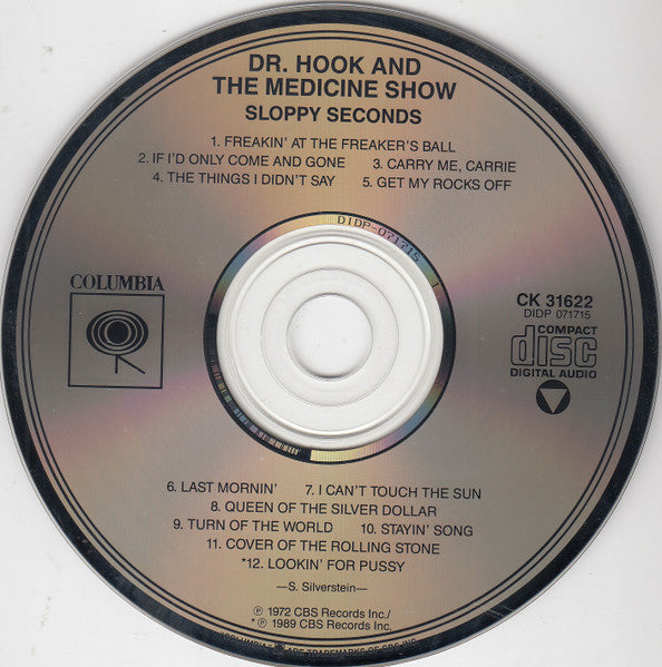 Dr. Hook & The Medicine Show : Sloppy Seconds (Album,Reissue)