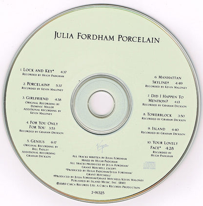 Julia Fordham : Porcelain (Album)