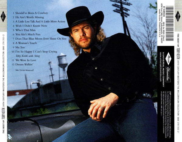 Toby Keith : The Best Of Toby Keith (Compilation,Club Edition,Remastered)