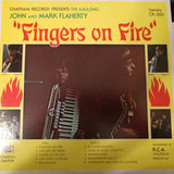 John And Mark Flaherty : Fingers on Fire (LP,Album,Stereo)