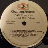 John And Mark Flaherty : Fingers on Fire (LP,Album,Stereo)