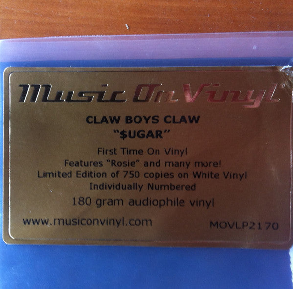 Claw Boys Claw : $uga(r) (LP,Album,Limited Edition,Numbered,Reissue)