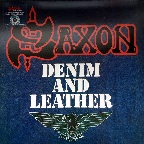 Saxon : Denim And Leather (LP,Album,Limited Edition,Reissue,Remastered)