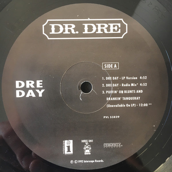 Dr. Dre : Dre Day (12",33 ⅓ RPM)