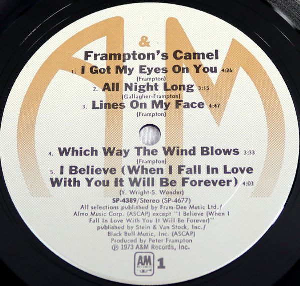 Frampton's Camel : Frampton's Camel (LP,Album,Reissue)