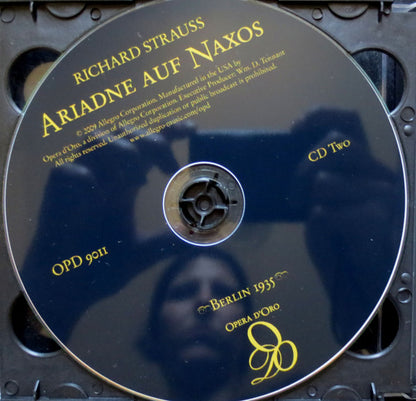 Richard Strauss, Orchester Des Reichssenders Berlin, Clemens Krauss, Viorica Ursuleac, Helge Roswaenge : Ariadne Auf Naxos (Mono)
