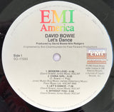 David Bowie : Let's Dance (LP,Album,Stereo)