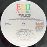 David Bowie : Let's Dance (LP,Album,Stereo)