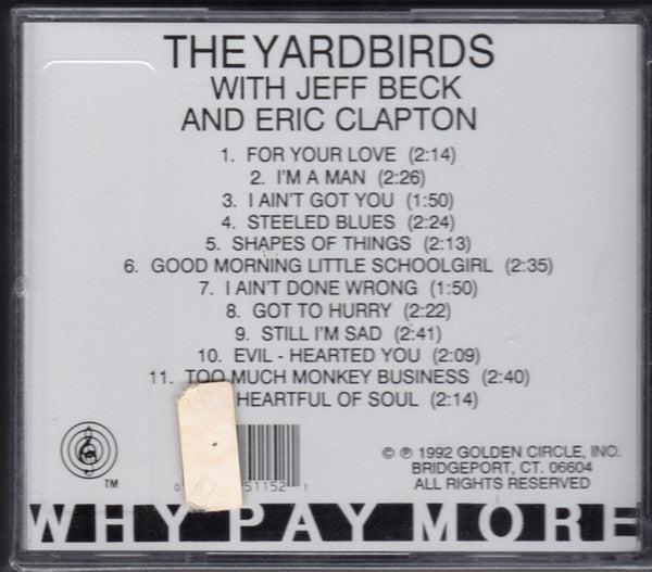Yardbirds, The : The Yardbirds With Jeff Beck And Eric Clapton (Album,Compilation)
