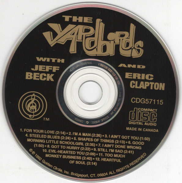 Yardbirds, The : The Yardbirds With Jeff Beck And Eric Clapton (Album,Compilation)
