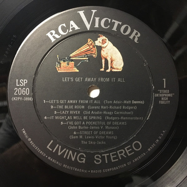 Skip-Jacks, The : Let's Get Away From It All (LP,Stereo)