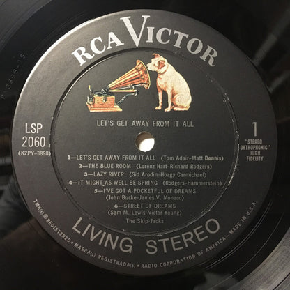 Skip-Jacks, The : Let's Get Away From It All (LP,Stereo)