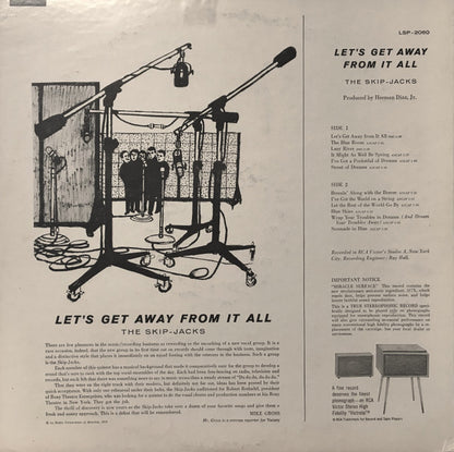 Skip-Jacks, The : Let's Get Away From It All (LP,Stereo)
