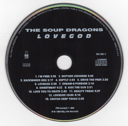 Soup Dragons, The : Lovegod (Album)
