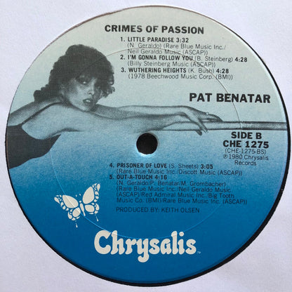Pat Benatar : Crimes Of Passion (LP,Album)