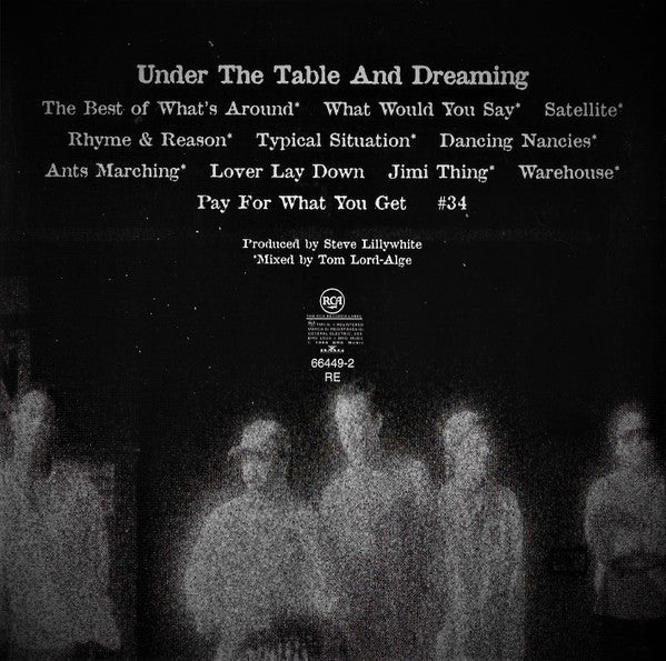 Dave Matthews Band : Under The Table And Dreaming (Album,Reissue)