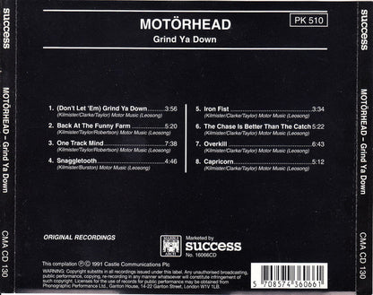 Motörhead : Grind Ya Down (Compilation)