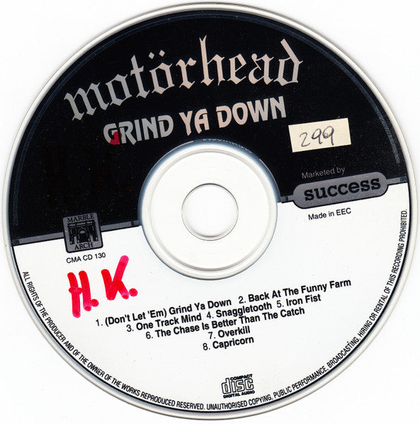 Motörhead : Grind Ya Down (Compilation)