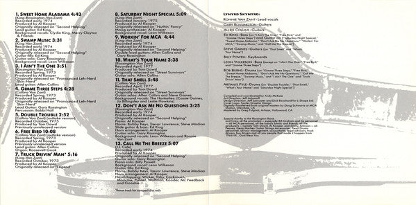 Lynyrd Skynyrd : Skynyrd's Innyrds - Their Greatest Hits (Compilation)