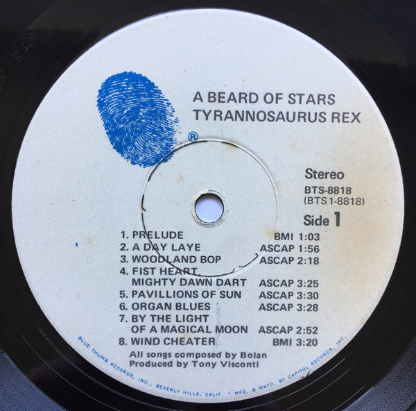 Tyrannosaurus Rex : A Beard Of Stars (LP,Album,Reissue)