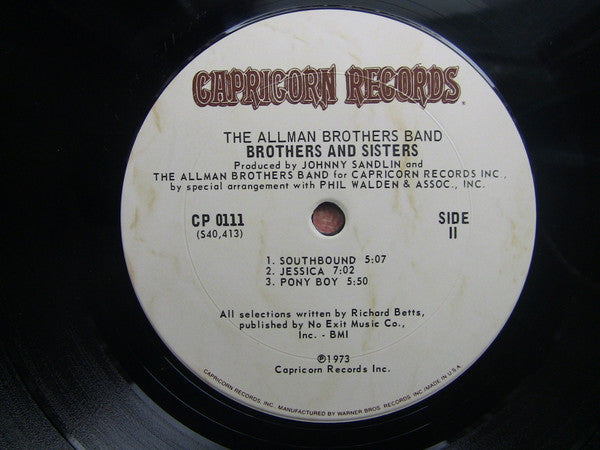 Allman Brothers Band, The : Brothers And Sisters (LP,Album,Reissue,Stereo)