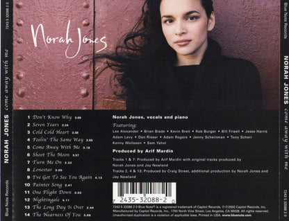 Norah Jones : Come Away With Me (Album)