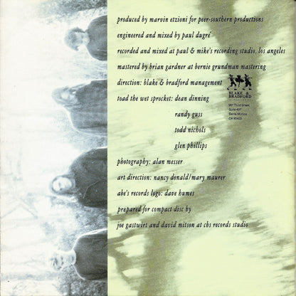 Toad The Wet Sprocket : Pale (Album,Repress,Stereo)