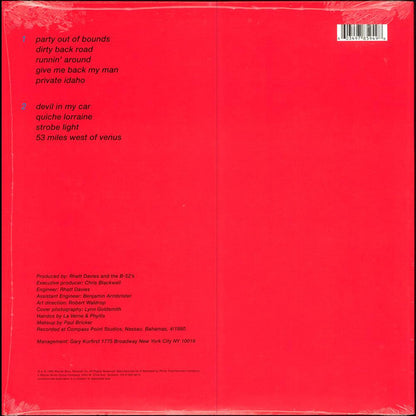 B-52's, The : Wild Planet (LP,Album,Limited Edition)