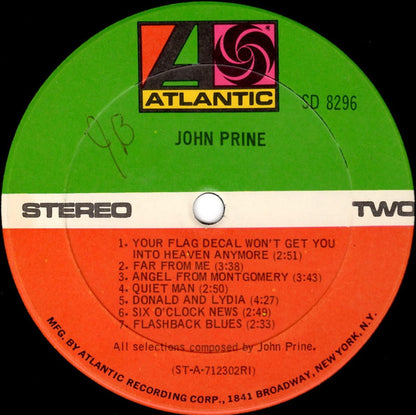 John Prine : John Prine (LP,Album)