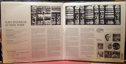 Ravi Shankar, Alla Rakha : Ravi Shankar In New York (LP,Album,Stereo)