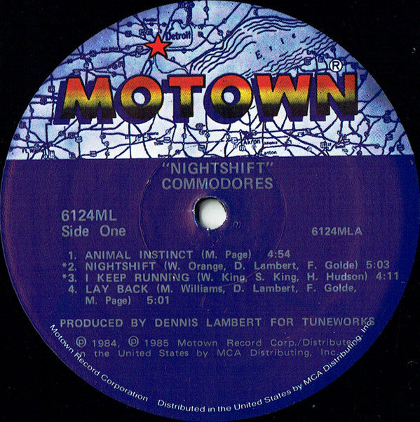 Commodores : Nightshift (LP,Album)