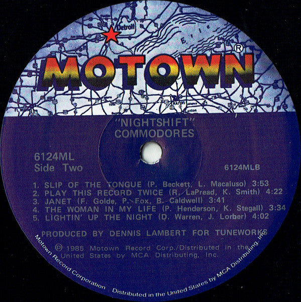 Commodores : Nightshift (LP,Album)