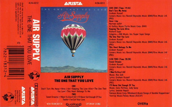 Air Supply : The One That You Love (Album)
