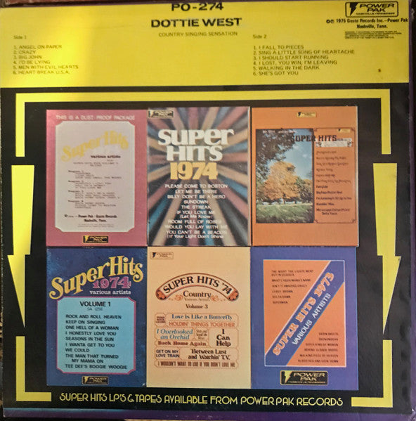 Dottie West : The Country Girl Singing Sensation ()