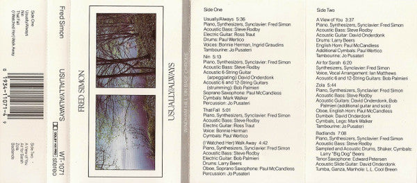 Fred Simon (3) : Usually/Always (Album)