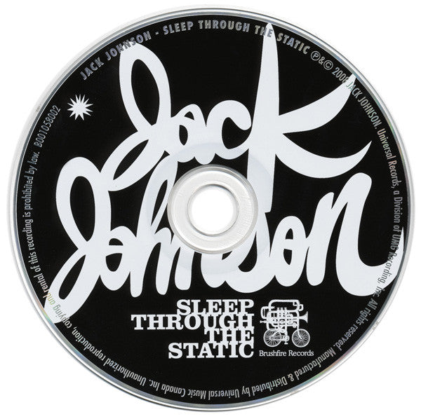 Jack Johnson : Sleep Through The Static (Album)