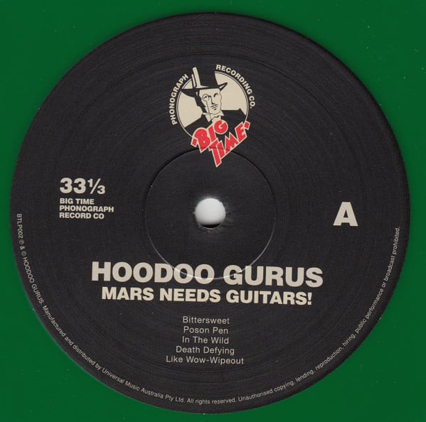 Hoodoo Gurus : Mars Needs Guitars! (LP,Album,Reissue,Remastered)