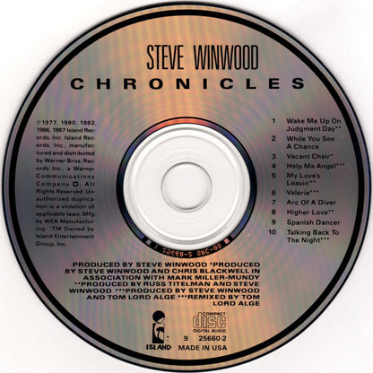 Steve Winwood : Chronicles (Compilation)