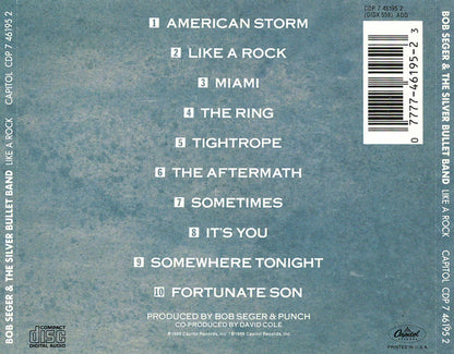 Bob Seger And The Silver Bullet Band : Like A Rock (Album)