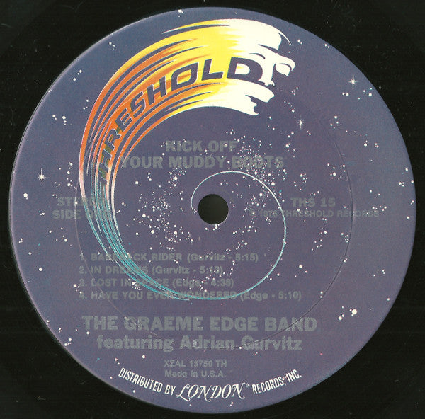 Graeme Edge Band, The Featuring Adrian Gurvitz : Kick Off Your Muddy Boots (LP,Album)