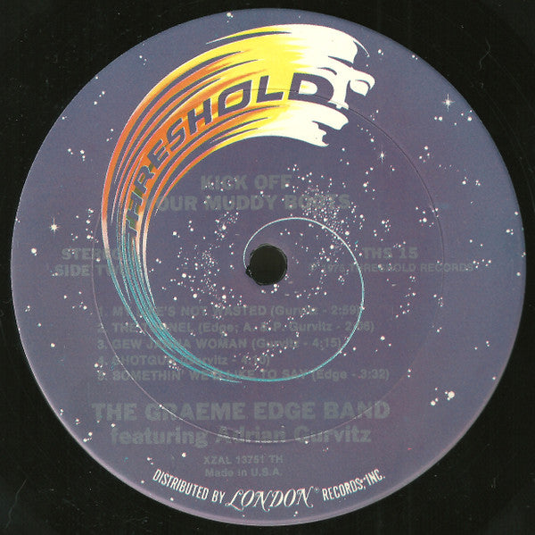 Graeme Edge Band, The Featuring Adrian Gurvitz : Kick Off Your Muddy Boots (LP,Album)