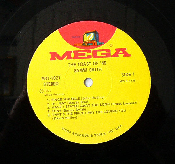 Sammi Smith : The Toast Of '45 (LP,Album,Stereo)