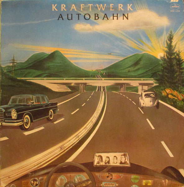 Kraftwerk : Autobahn (LP,Album,Repress)
