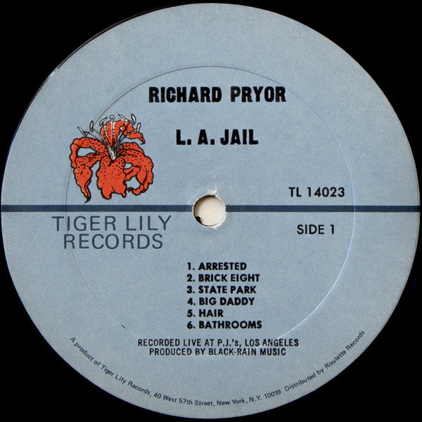Richard Pryor : L.A. Jail (LP,Album)